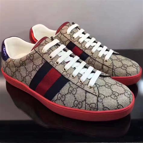 gucci ace sneakers for men|Gucci ace sneakers men discounted.